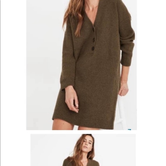 NWT Olive Madewell sweater dress - Picture 2 of 6